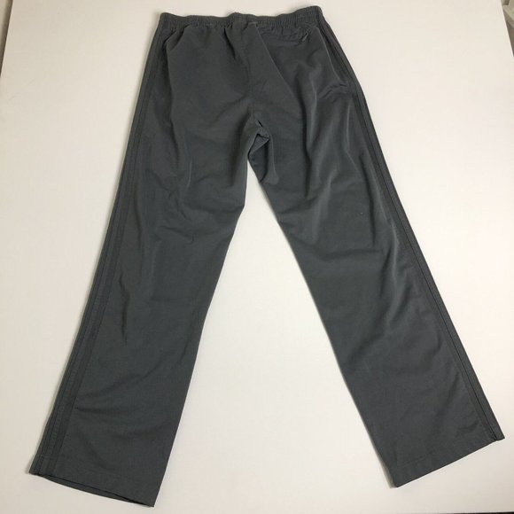 ADIDAS MEN'S ALL GRAY SWEATPANTS‎ JOGGERS TRAINING TRACK PANTS SIZE XL L39 - Picture 2 of 8